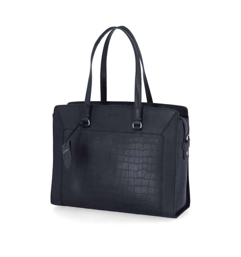 Burkely Icon Ivy Sac professionnel en Noir en cuir (307972)