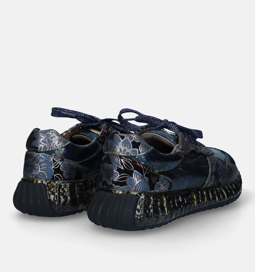 Laura Vita Burton 05 Baskets en Bleu pour femmes (331695)