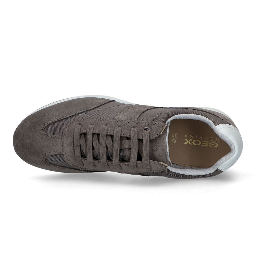 Geox Avery Grijze Veterschoenen voor heren (326761)