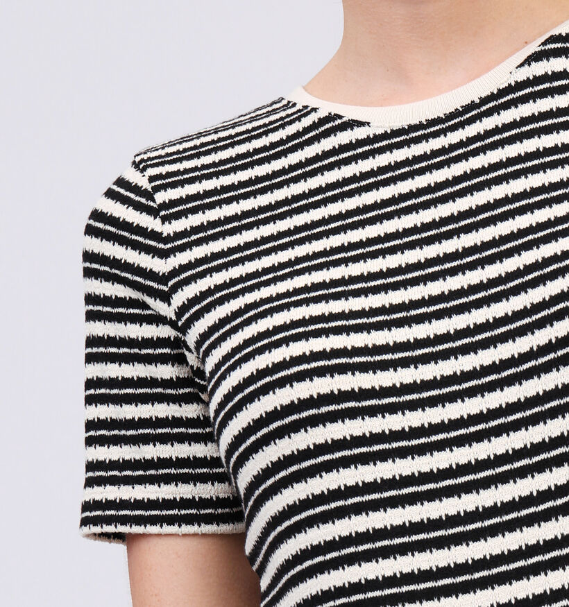 Mexx Débardeur rayé en Noir pour femmes (358565)