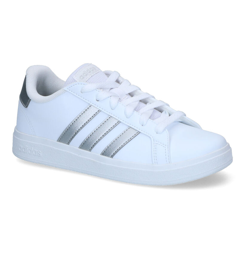 adidas Grand Court 2.0 Baskets en Blanc pour filles (324321)