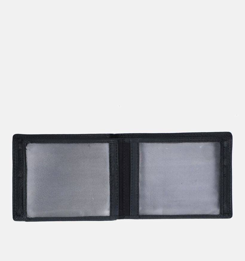 Euro-Leather Zwarte Portefeuille voor heren (353549)