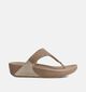 FitFlop Lulu Shimmerlux Beige Slippers voor dames (372333)