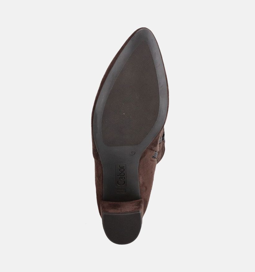 Gabor Comfort Bruine Lange Laarzen met Hak voor dames (380075)