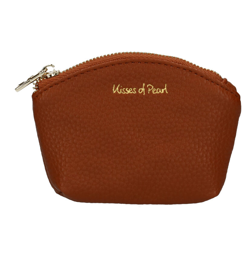 Kisses of Pearl Chloe Bourse en Cognac en simili cuir (290565)