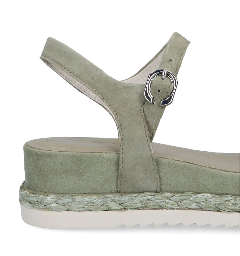 Tamaris Sandales en Vert kaki pour femmes (322291)