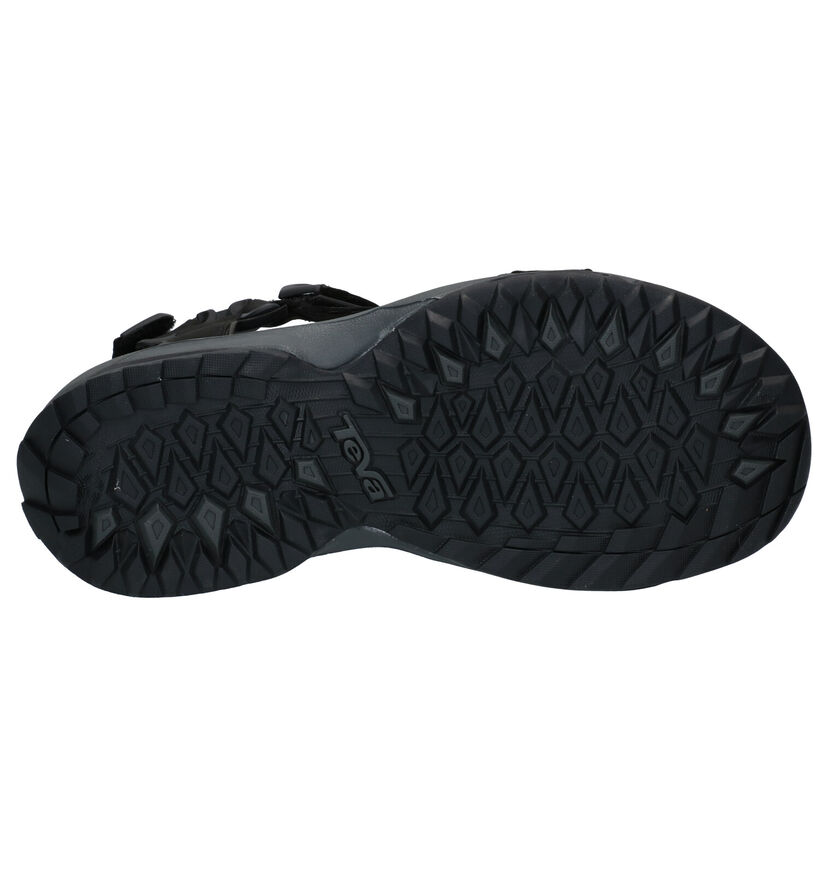 Teva Terra Sandales en Noir en cuir (289141)