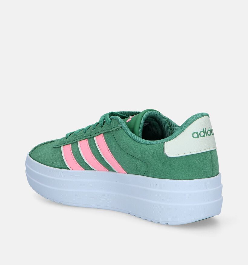 adidas VL Court Bold Baskets en Vert pour femmes (343369)