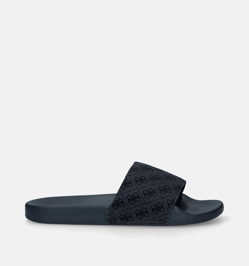 Guess Tokyo JQD Zwarte Badslippers voor heren (340065)