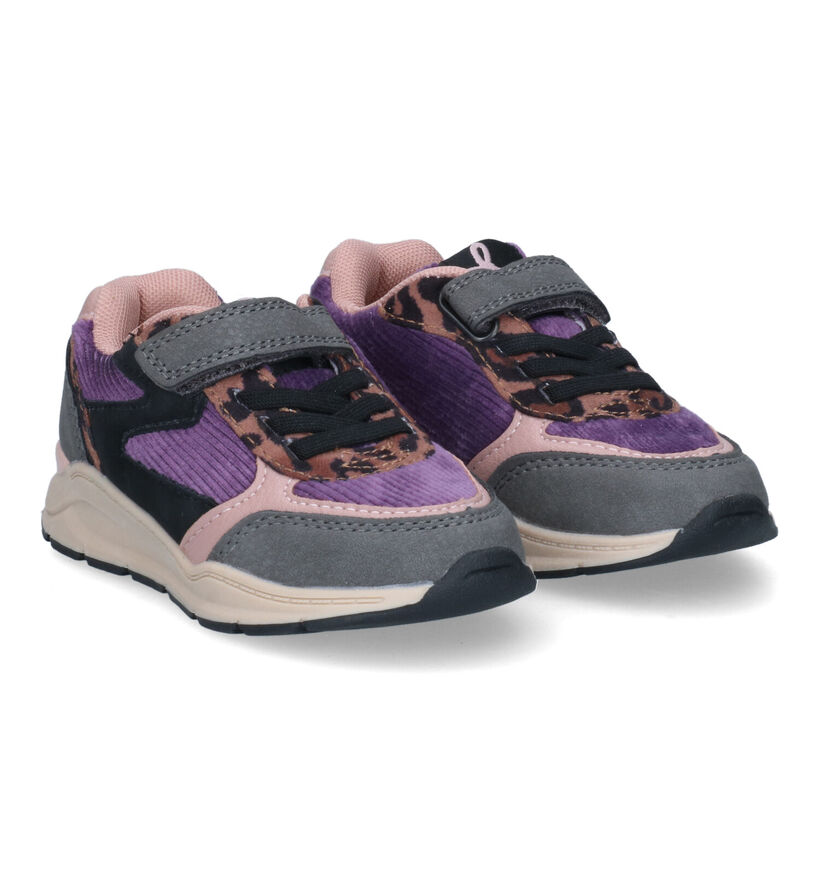 Milo & Mila Paarse Sneakers voor meisjes (313326)