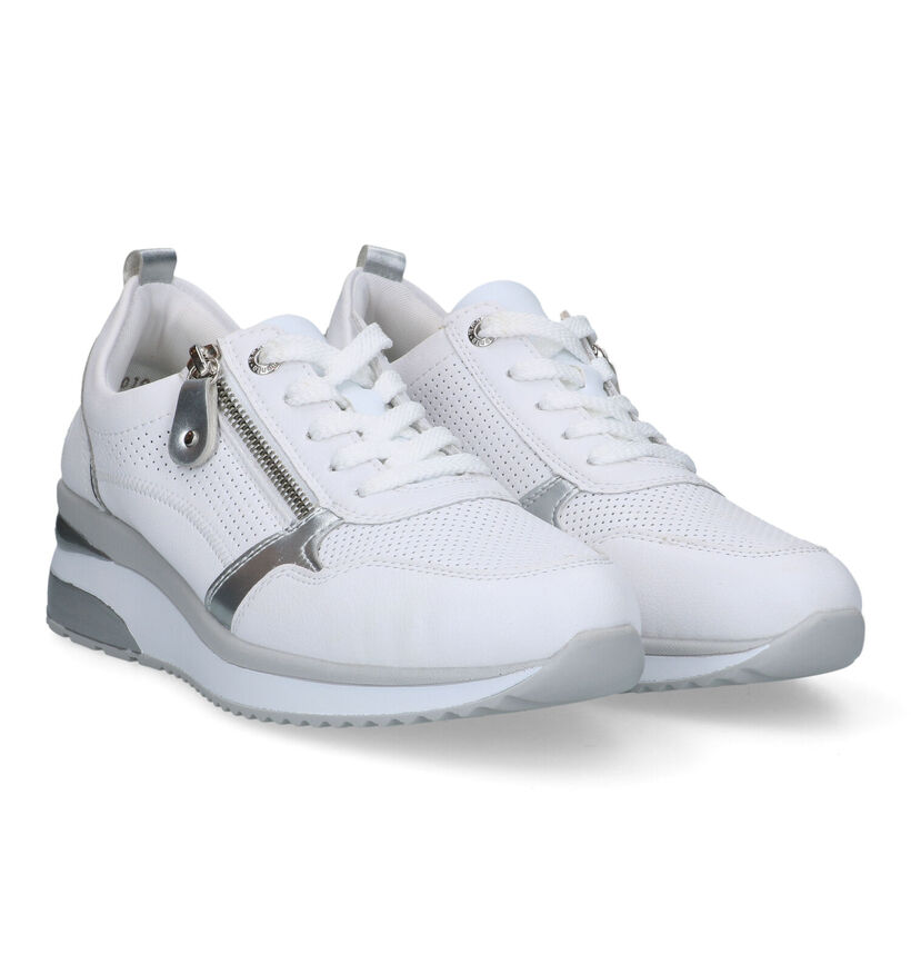Remonte Baskets habillées en Blanc en cuir (320293)