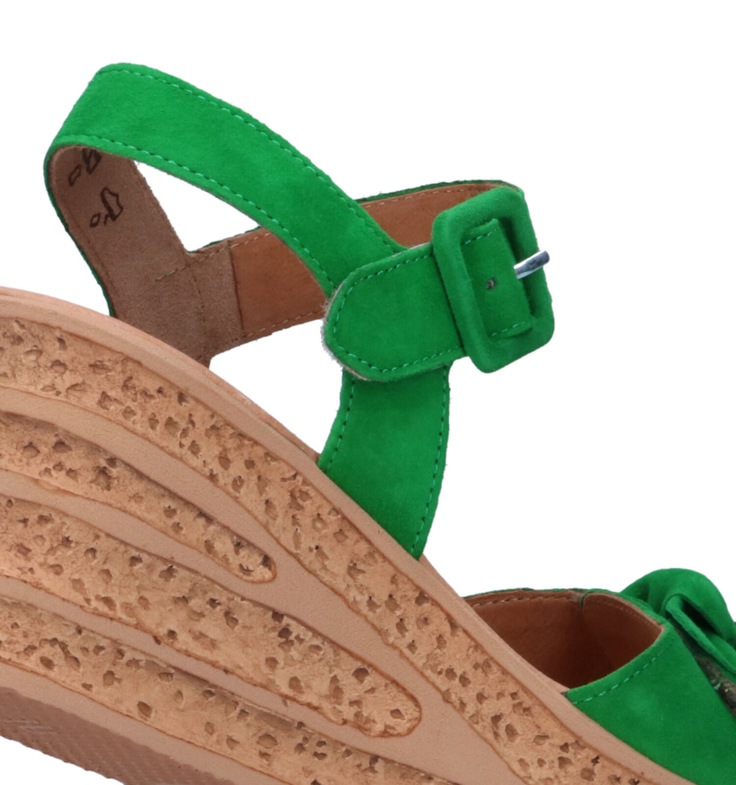 Gabor Best Fitting Groene Sandalen Dames Sandalen Online op TORFS.BE