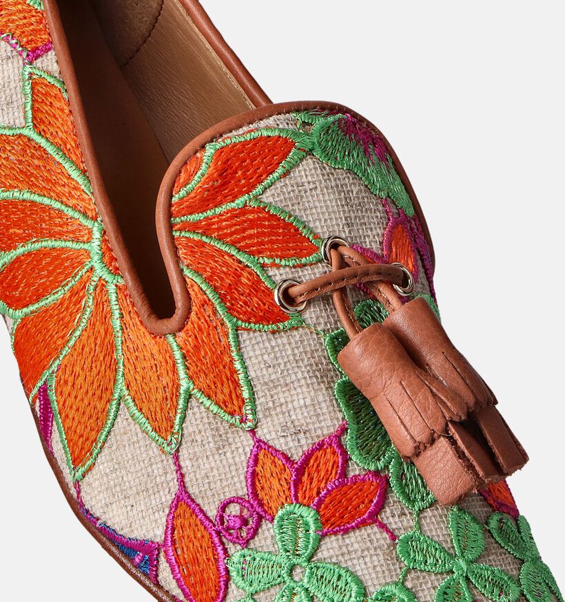 Pedro Miralles Oranje Loafers voor dames (357684)