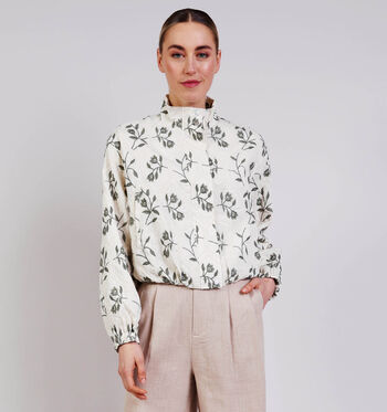 The Korner Manteaux Blanc