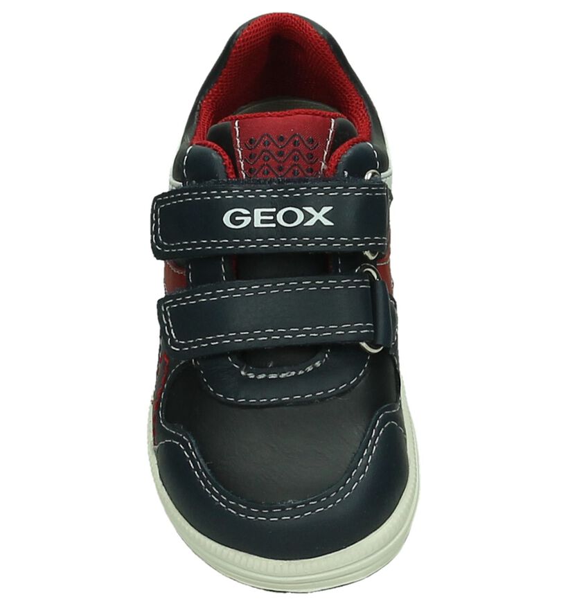 Velcroschoen Blauw Geox, , pdp