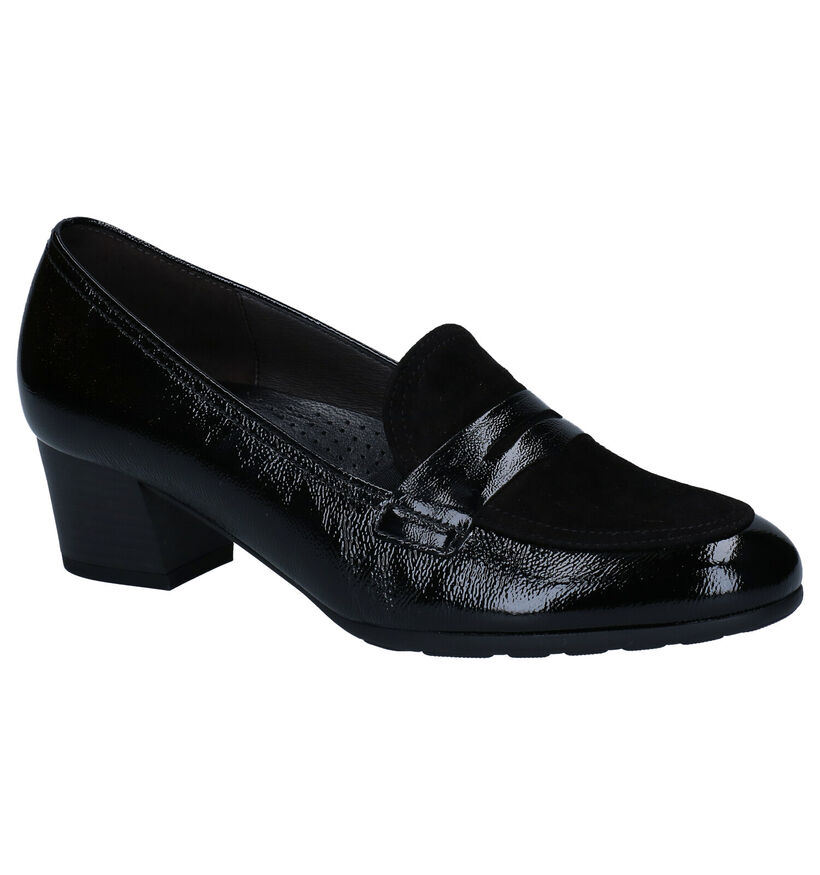 Gabor Escarpins en Noir en cuir (282361)