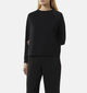 comma Sweatshirt en Noir pour femmes (348506)