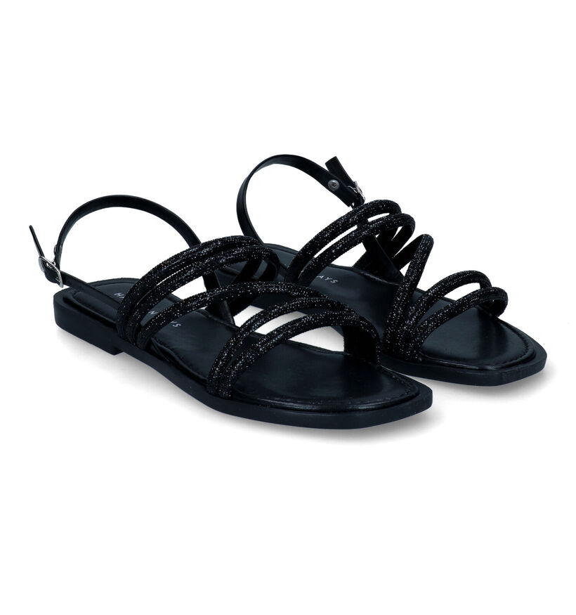 Hampton Bays Zwarte Sandalen voor dames (304845)