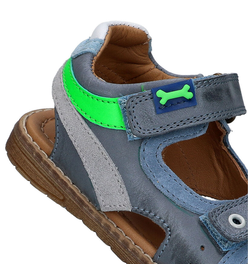 STONES and BONES Drops Blauwe Sandalen voor jongens (322129)