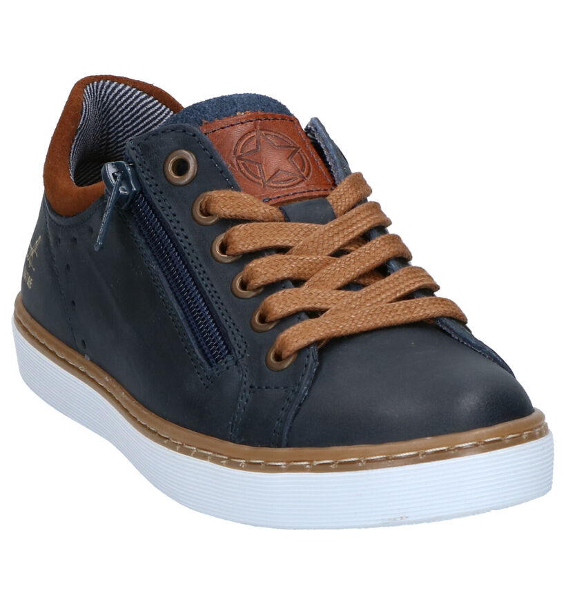 Bullboxer Chaussures basses en Bleu en cuir (269071)