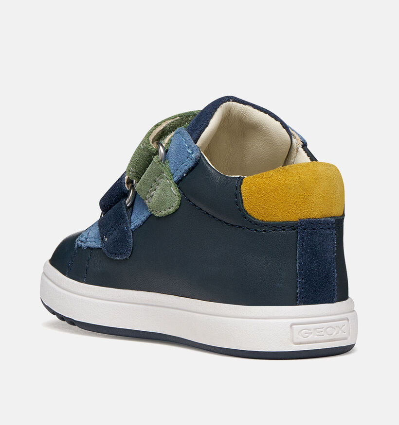 Geox Biglia Donkerblauwe Velcroschoenen voor jongens (368424) - geschikt voor steunzolen