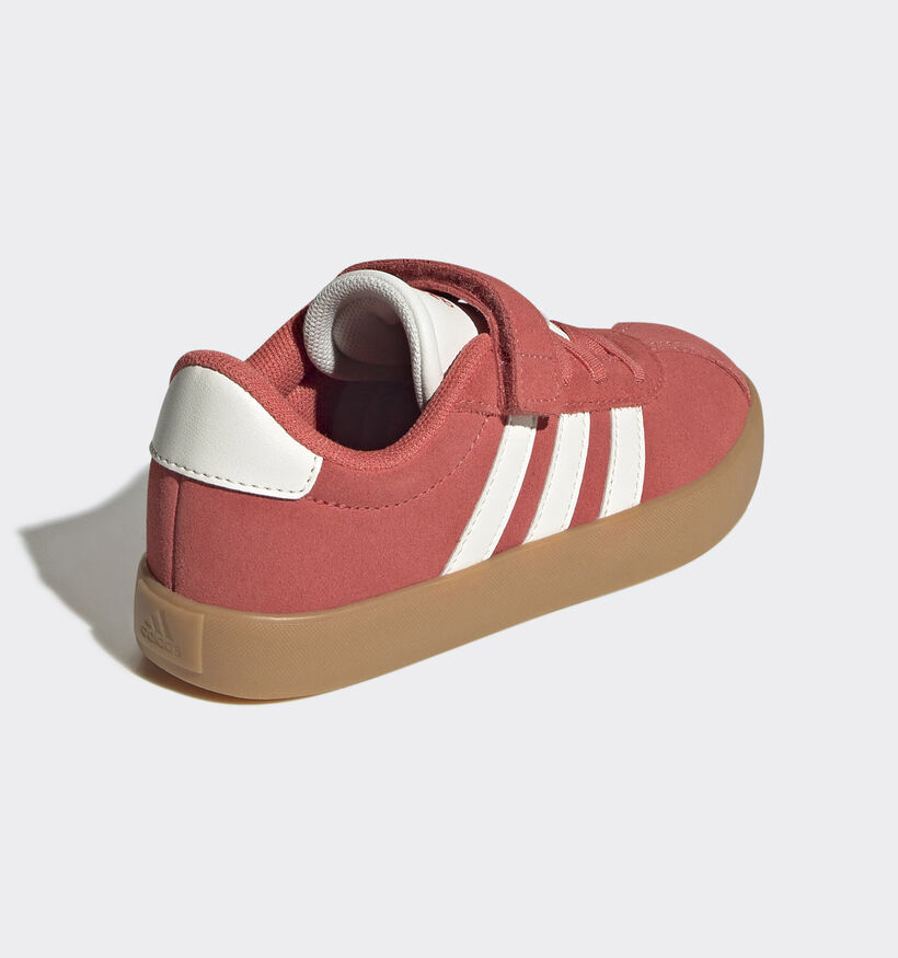 adidas VL Court 3.0 Rode Sneakers voor meisjes (365400) - geschikt voor steunzolen