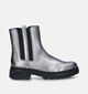 Gabor OptiFit Zilveren Chelsea boots voor dames (347075) - geschikt voor steunzolen