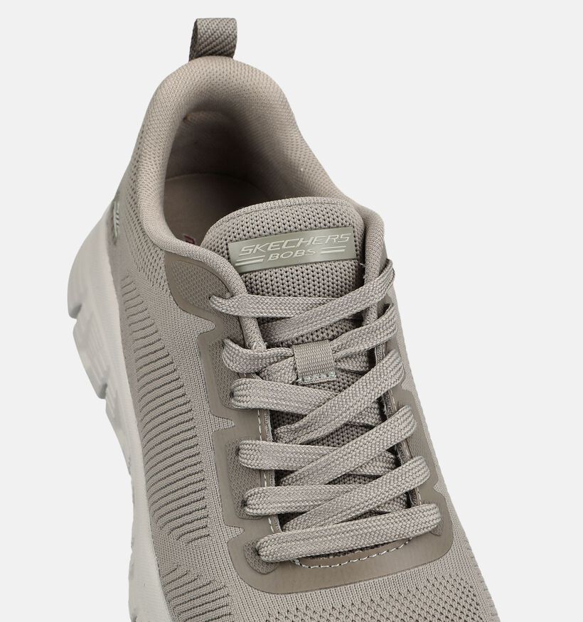 Skechers Bobs B Lite Baskets en Taupe pour hommes (375658)