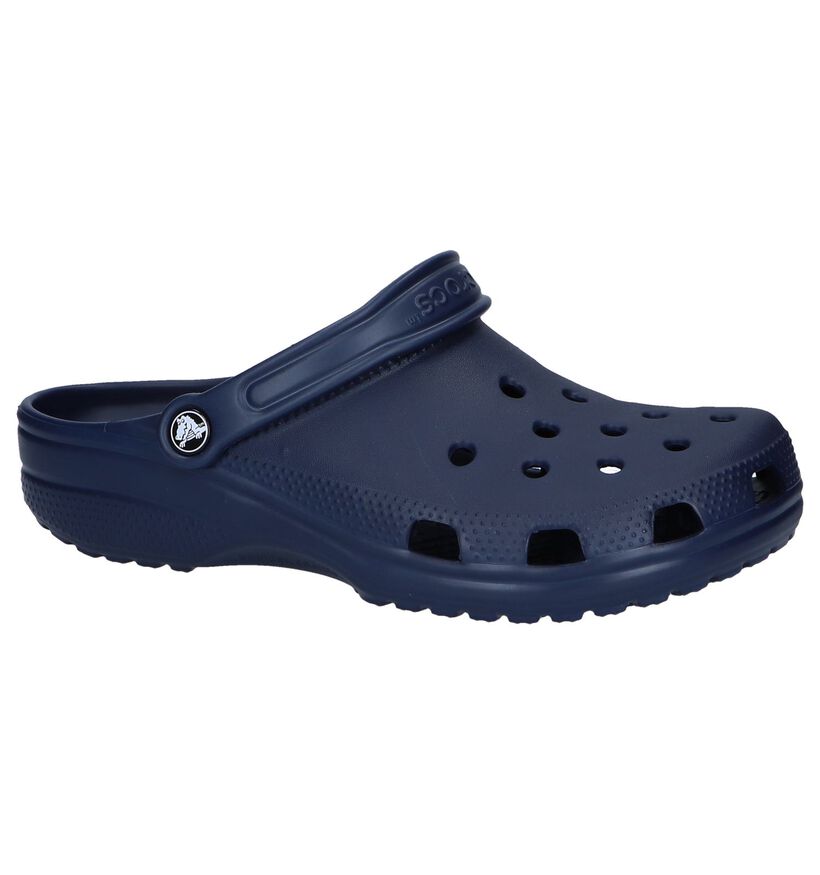 Crocs Classic Nu-pieds en Bleu pour femmes (306852)