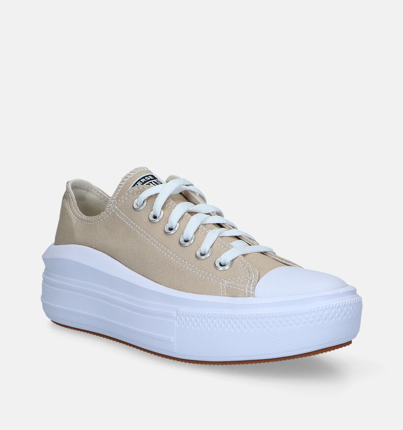 Converse CT All Star Move Beige Sneakers voor dames (341511)