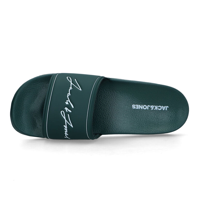 Jack & Jones Gary Pool Groene Badslippers voor heren (318638)