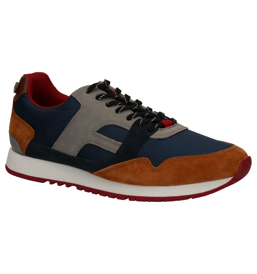 Faguo Ivy Witte Veterschoenen in daim (274851)