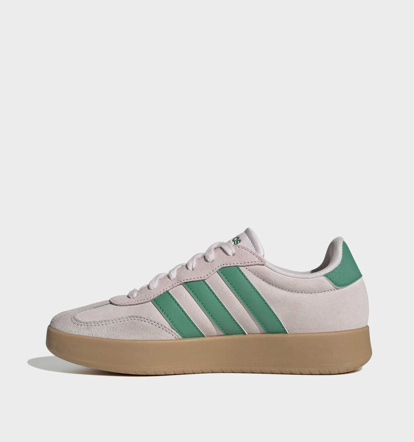 adidas Barreda Lichtroze/Groene Sneakers voor dames (372849)