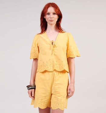 Blouse jaune