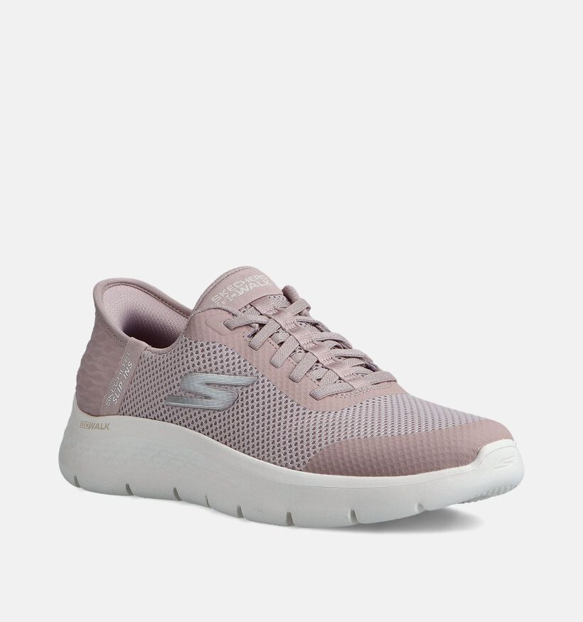 Skechers Go Walk Flex Grand Entry Roze Slip-in Sneakers voor dames (367463)