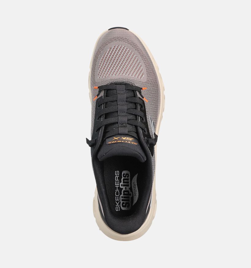 Skechers Arch Fit Glide-Step Pro Taupe Sneakers voor heren (366507)