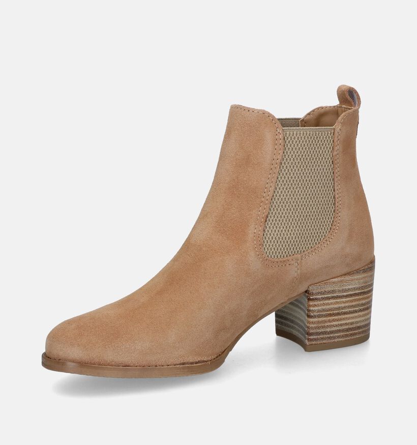 Tamaris Bottines à talons en Naturel pour femmes (320787)