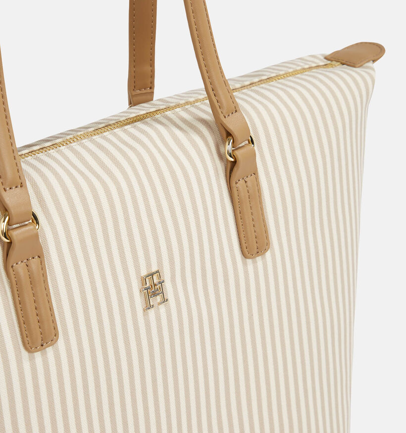Tommy Hilfiger Poppy Summer Tote Cabas en Beige pour femmes (352879)