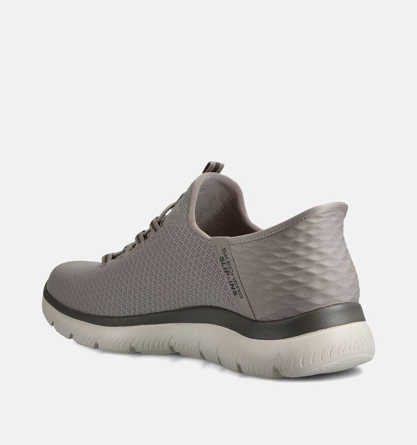 Skechers Summits High Range Taupe Sneakers voor heren (371075) - geschikt voor steunzolen