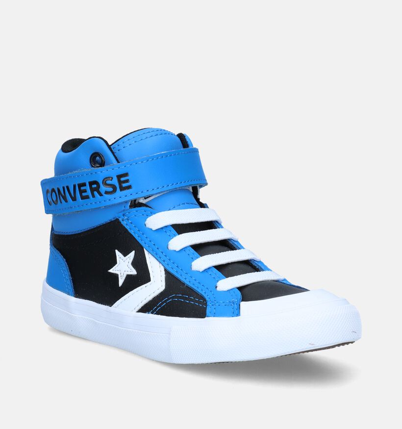 Converse Pro Blaze Strap Retro Sport Blauwe Sneakers voor meisjes, jongens (335819)