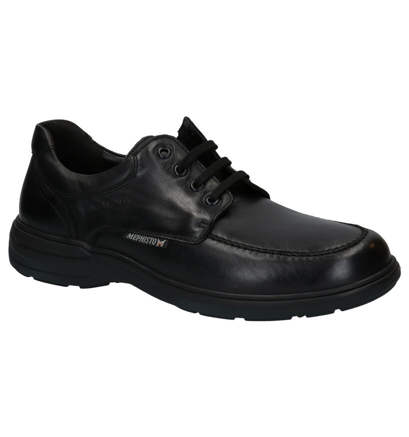 Mephisto Douk Riko Chaussures à lacets en Noir pour hommes (298246) - pour semelles orthopédiques