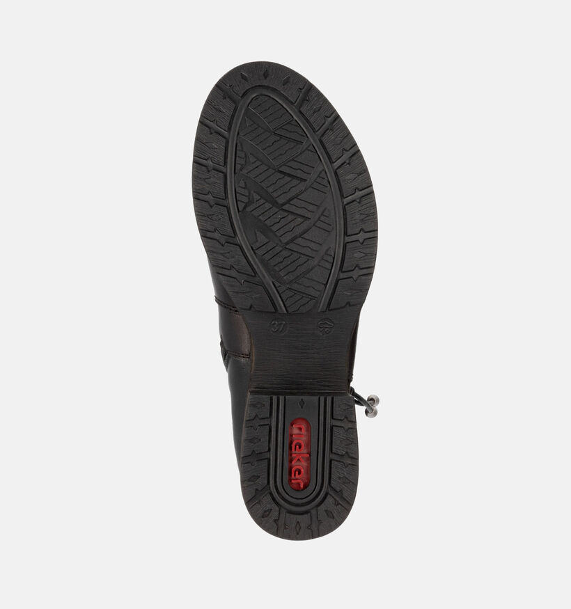 Rieker Bottes hautes en Noir pour femmes (347424)