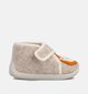 Little David Lion Pantoufles en Beige pour filles, garçons (364929) - pour semelles orthopédiques