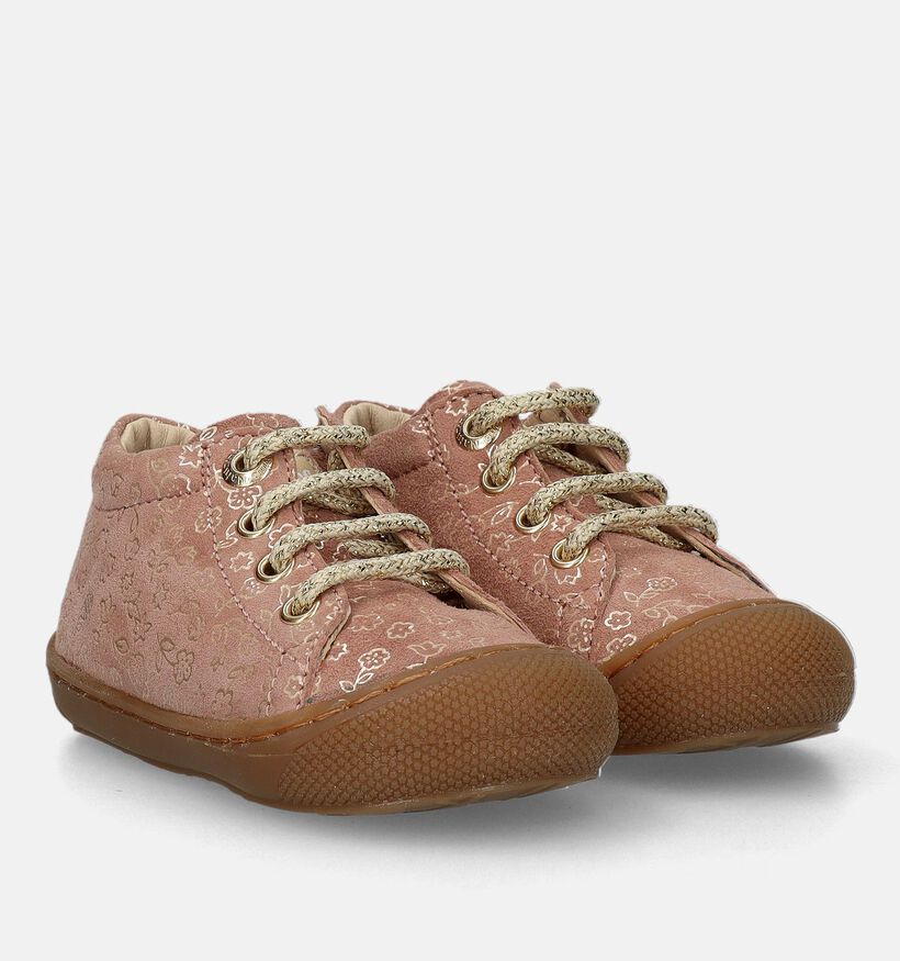 Naturino Cocoon Taupe Babyschoenen voor meisjes (331557) - geschikt voor steunzolen