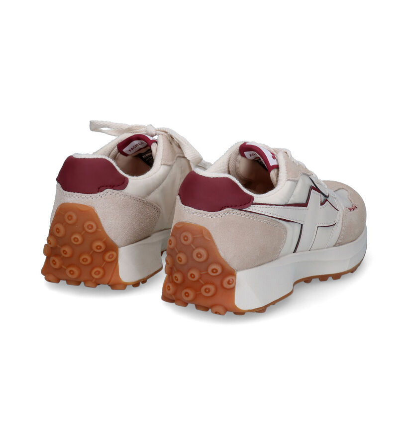 Tamaris Ecru Sneakers in kunstleer (313190)