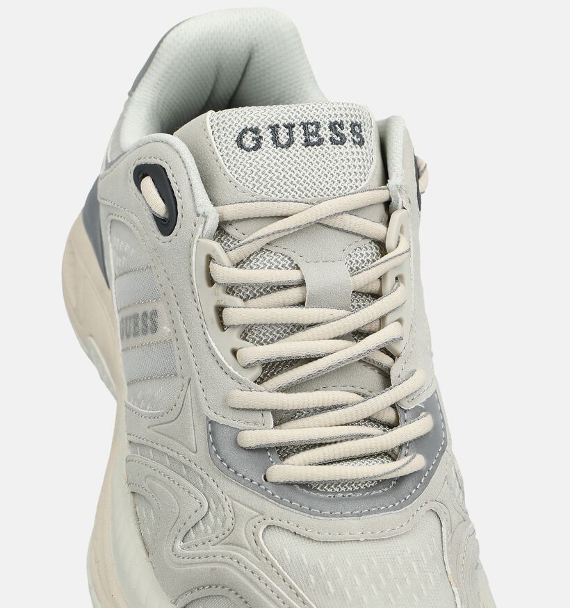 Guess Squan Chaussures plates en Gris pour hommes (375732) - pour semelles orthop&eacute;diques