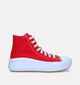 Converse CT All Star Move Baskets en Rouge pour femmes (335164)