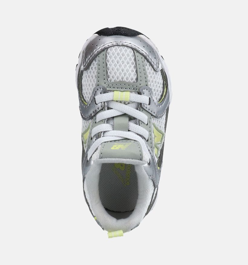 New Balance 530 Baskets basses en Argent pour filles (375221) - pour semelles orthop&eacute;diques