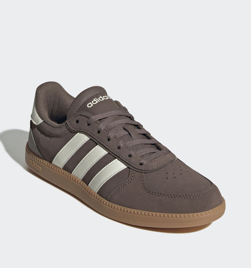 adidas Breaknet Sleek Baskets en Brun foncé pour femmes (359459) - pour semelles orthopédiques