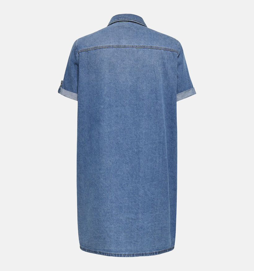 ONLY Carmakoma Lisa Denim Blauwe Hemdjurk voor dames (374871)